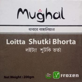 Frozen Lotia Shutki Bhorta - MUGHAL