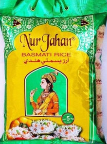 Basmati Rice 5kg bag $19.90/bag NUR JAHAN